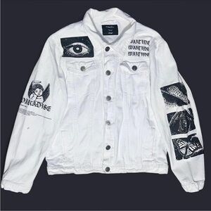 Printed Denim Jacket